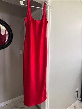 a new day Red Maxi Slip Dress